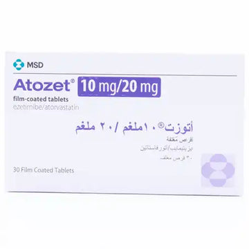 ATOZET 10/20MG 30'S